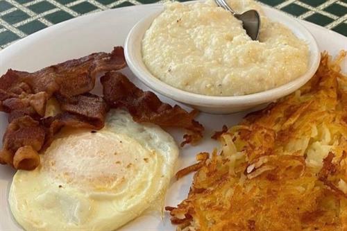 Breakfast at the Highland Street Cafe