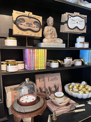 In historic downtown Mount Dora, Panache by Vintage Rose offers globally curated décor, fashion, jewelry, and gifts from women artisans around the world on charming 4th Ave.