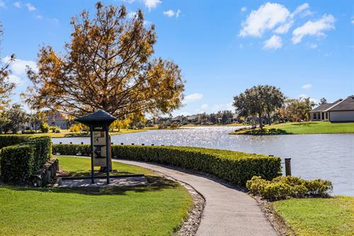 Exercise and Walking trail at Lakes of Mount Dora