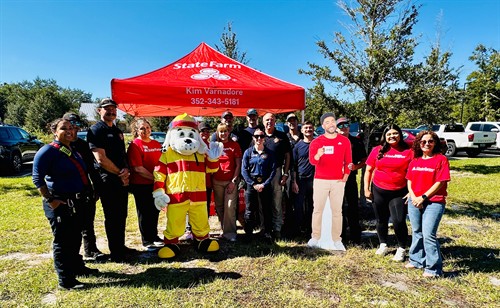We LOVE our community!  Partnering with the MDFD 