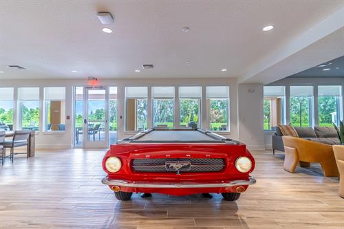 Saunders Lakefront Living - Clubhouse Pool Table