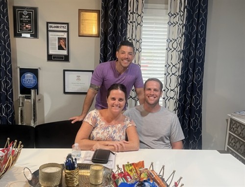 Closing day! Helping clients navigate the mortgage process from application all the way to the closing table.