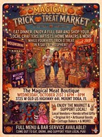 Magical Trick or Treat Market at Magical Meat Boutique