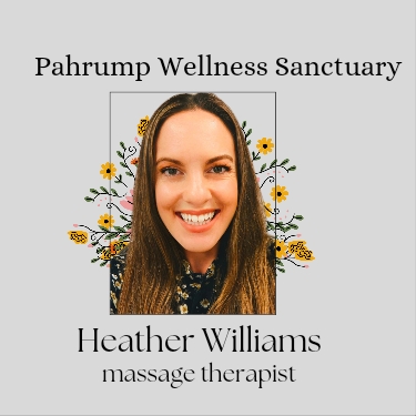 Lead massage therapist Heather 