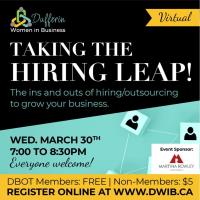 Dufferin Women in Business Presents: Taking the Hiring Leap