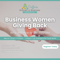 Business Women Giving Back - Why and How to get involved