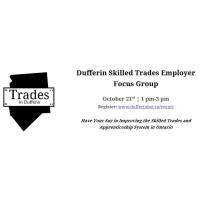 Skilled Trades Employer Focus Group