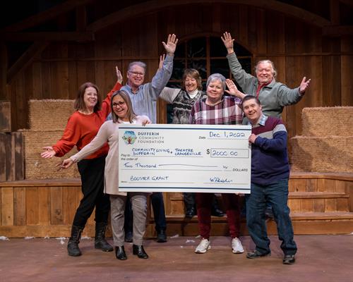 Creative Partners On Stage receives $2000 Booster Grant