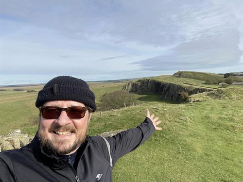 Neil Orford - Leading Walking Tours at Hadrian's Wall Northumberland UK