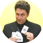 Amazing sleight of hand for corporate events. Available as magic consultant. ACTRA. CAEA.