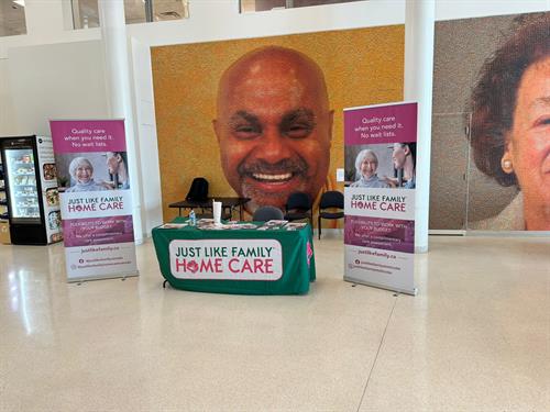 Table Setup at Trillium Hospital