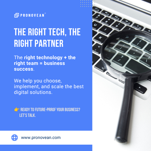 The Right Tech, The Right Partner