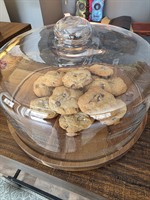 Fresh baked cookies every Saturday