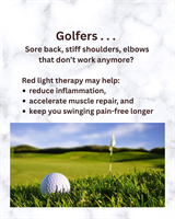 No such thing as too much golf!