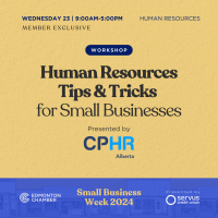 Human Resources Tips and Tricks for Small Businesses, presented by CPHR