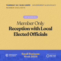 Member Only Reception with Local Elected Officials