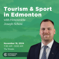 Breakfast with Minister Joseph Schow: The Future of Alberta’s Sports & Tourism