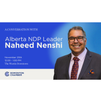 Keynote Luncheon with Naheed Nenshi, Leader of the Alberta NDP