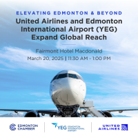 Elevating Edmonton & Beyond: United Airlines and YEG Expand Global Reach