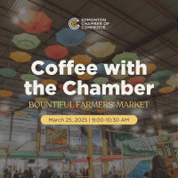 Coffee with the Chamber at the Bountiful Farmer's Market