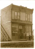 Original location of Pioneer Press - 10136 Whyte Avenue. circa 1894