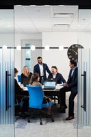 Staff in Marinus Scheffer Boardroom