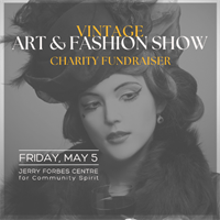 Art & Vintage Fashion Show Charity Fundraiser