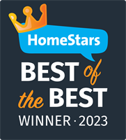 Homestars best of the best award 2023