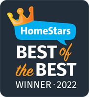 Homestars best of the best award 2022
