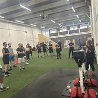 Law Enforcement fitness testing obstacle course demonstration - Push Pull Machine PARE and COPAT