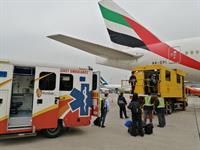 Airline stretcher service to Canada