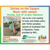 POSTPONED: Stories on the Square: Music with JamesG