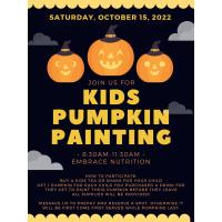 Kids Pumpkin Painting
