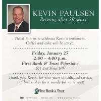 Kevin Paulsen Retirement Open House