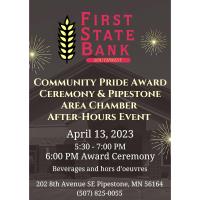 First State Bank Southwest Community Pride Award Ceremony & Chamber After-Hours