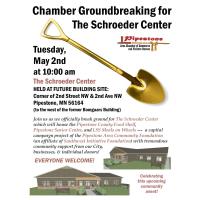 Chamber Groundbreaking for Schroeder Center