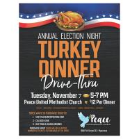 Annual Election Night Turkey Dinner Drive-Thru