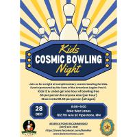 Kids Cosmic Bowling Night