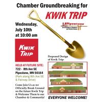 Chamber Groundbreaking for Kwik Trip