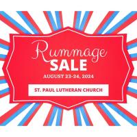 St Paul Lutheran Vacation Youth Rummage Sale