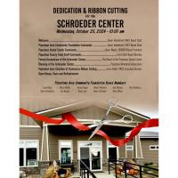 Schroeder Center PACF Dedication & Chamber Ribbon Cutting