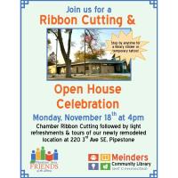 Chamber Ribbon Cutting & Open House Celebration at Meinders Community Library