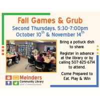 Fall Games & Grub