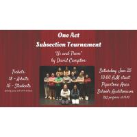 One Act Subsection Tournament