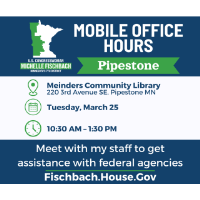 U.S. Representative Fischbach Mobile Office Hours