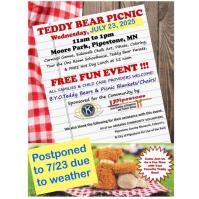 POSTPONED to 7/23: Teddy Bear Picnic