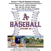 Pipestone A's Baseball