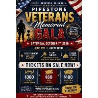 Pipestone Veterans Memorial Gala