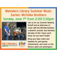 Library Summer Music Series: McFolke Brothers