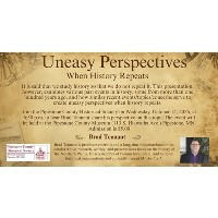 "Uneasy Perspectives: When History Repeats" by Brad Tennant